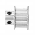 Uxcell Aluminum 12 Teeth 8mm Bore 5 08mm Timing Belt Pulley For 10mm
