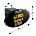 Batman Be Oval Tow Trailer Hitch Cover Plug Insert