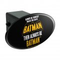 Batman Be Oval Tow Trailer Hitch Cover Plug Insert
