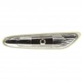 Passenger Side Repeater Light Assembly For Bmw 335i 2007 To 2012 Dot Certified Sedan Smoke Lens Fits Bm2571117 And 63 13 7 253