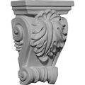 Ekena Millwork Cor04x02x06co 4 1 4-inch W X 2 3 8-inch D 6 H Cole Corbel White 