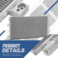 Auto Dynasty Air Conditioning A C Condenser For 2020-2024 Ford Escape Maverick Lincoln Corsair Aluminum Ac Replacement Dpi