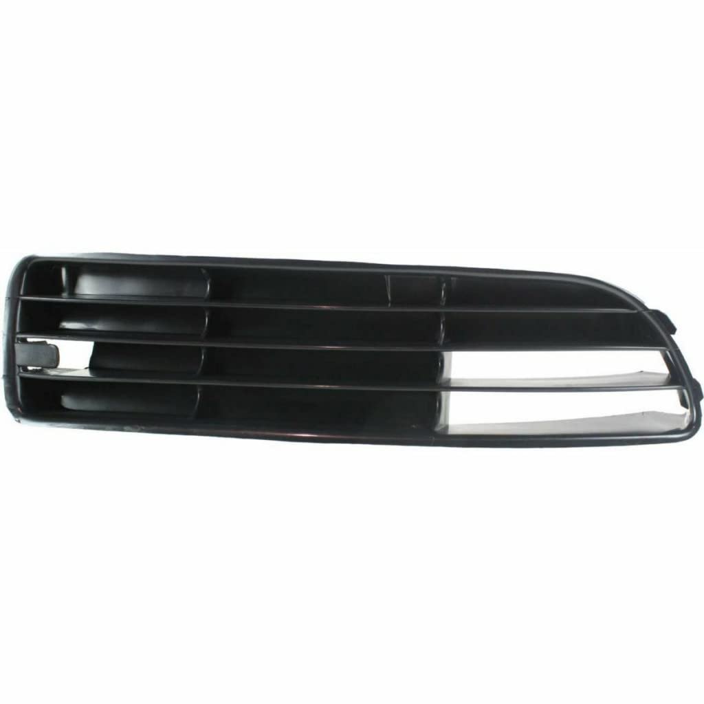 Front Bumper Cover Grille Passenger Side For Audi A4 1996 2001 Plastic Black Replacement Au1209101 And 8d0807346h3fz