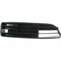 Front Bumper Cover Grille Passenger Side For Audi A4 1996 2001 Plastic Black Replacement Au1209101 And 8d0807346h3fz 