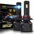 9005 Hb3 Led Fog Light Bulbs 6500k White Non Polarity Plug And Play Lamps For Cars Off Road Use Pack Of 2 