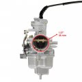 Caltric Carburetor Compatible With Honda 16100-hm8-b41 16100-hm8-b42 16100-hm8-b60 16100-hm8-b61