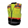 Radians Class 2 Heavy Woven Color Blocked Two Tone Engineer Vest 