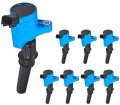 Ena Set Of 8 Premium Ignition Coil Pack Ford Lincoln Mercury F150 F250 E150 E350 Navigator Town Car Expedition Mustang Gt Grand 