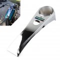 Liru Motorcycle Gas Tank Stretched Panel Dash Smooth Console Chrome For Harley-davidson Fl 1968-1984 Fx 1980-1986 Fxst