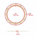 Caltric Clutch Friction Plates Compatible With Honda Crf450l Crf450x Crf450rl 2019-2023