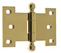 Idh By St Simons 80254-003 Professional Grade Quality Genuine Solid Brass 2-1 2 X 4 Parliament Hinges With Ball Finials 
