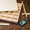 Rockler Cross Lap Jig Cut The Joint For Tticework Wine Racks Torsion Boxes More A Easily Adjustable Ergonomic Knobs A Micro
