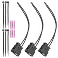 Zreneyfex 3 Pack 7283-8226-30 Ignition Coil Connector Plug With Wiring Harness Replacement For Lexus Is300 Gs300 Sc300 Replaces