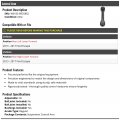 Rear Lateral Arm With Bushings Compatible 2013-2017 Ford Escape