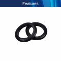 Rubber Grommet 20pcs 50mm Inner Dia Oil Resistant Armature Grommets For Wiring Cable Black Aicosineg