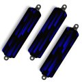 Vps Shock Cover For Kawasaki Kfx450r Kfx700 Racing Limited Edition Set 3 Blue Color Nd1582 