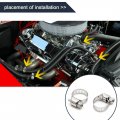 Uxcell 20pcs 9-16mm Metal Adjustable Drive Hose Clamp Fuel Line Clip For Car