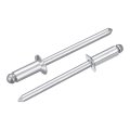100pcs 3 16 X1 2 Aluminum Countersunk Blind Rivet Open-end Type Rivets For Diy Sheet Metal Automotive Repairs Furniture Boat 