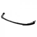 Auto Dynasty 3pcs Stp-style Car Front Bumper Lip Spoiler Wing Body Kit For Sonata 15-17 Glossy Black 