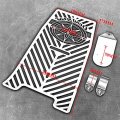 Radiator Grill Cover Guard Protector For Yamaha V Star 650 Xvs650 Custom Xvs650a Classic Silverado Chrome
