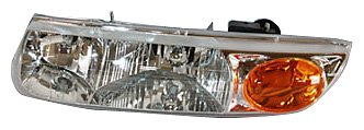 Tyc 20-6016-00 Saturn Driver Side Headlight Assembly