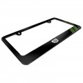 Ipick Image Made For Jeep Grill Green Stripe Black Metal License Plate Frame