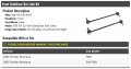 Front Stabilizer Bar Link Kit Set Of 2 Compatible With 2005-2006 Pontiac Montana Fwd