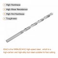Uxcell 6542 High Speed Steel Straight Shank Twist Extra Long Drill Bit Uncoated 12mm Diameter 250mm Length