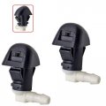 2pcs New Front Windshield Washer Nozzle Spray Jets For Honda Pilot Mk2 2009-2015 