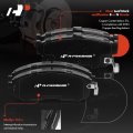 A-premium Front Rear Ceramic Disc Brake Pads Set Compatible With Select Nissan And Infiniti Models Altima 1993-2001 Maxima