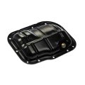 Engine Oil Pan For Toyota Corolla 2009 To 2024 Black Steel Wet Sump Front Location M12 By 25 Drain Thread 1 57 In Depth 