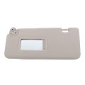 Gray Sun Visor With Mirror Replacement For Versa 2007 2012 Driver Side Interior Model 96401-el31a 