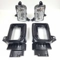 Ledin Dual Color Led Fog Lights For 2020 2021 2022 2023 Sierra 2500 3500 Hd Base Sle Slt Bezel Switch Kit 