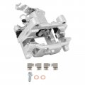 Ocpty Rear Left 19b6384 Brake Calipers Set Silver 1 Pc Compatible With For Audi A3 2010-2013 Quattro Volkswagen 2012-2013 Eos