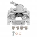 Ocpty Rear Left 19b6384 Brake Calipers Set Silver 1 Pc Compatible With For Audi A3 2010-2013 Quattro Volkswagen 2012-2013 Eos