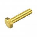 Brass Hex Bolts M10x45mm 1pcs Fully Thread Grade 4 8 Solid Hexagon Head Bolt Machine Screws For Machinery 