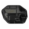 Engine Oil Pan For Nissan Tiida 2007 2018 Steel Black Wet Sump Type 1 37 In Max Depth Fits 111105ta0b 11110en210 11110et010 