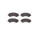 Front Brake Pads For Freightliner Sprinter 3500 3500xd 4500 2019 2020 2021 Semi Metallic 5000 Advanced Series High Dust Rating 