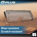 G-plus Front Headlight Lens Cover Compatible With Chevy Silverado 2003 2004 2005 2006 Left Right Side Smoky