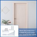 Uxcell Storm Door Closer Bracket Screen Replacement Parts Kits Repair Jamb Contain Pins Protecting Doors From Strong Winds