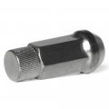 Circuit Performance Forged Steel Extended Hex Lug Nut For Aftermarket Wheels 12x1 5 Hyper Black 20 Piece Set Tool