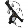 Aintier Rear Left Driver Side Power Window Regulator With Motor Fits For Chevrolet Trailblazer Ext 2002-2006 Gmc Envoy Xl Xuv