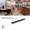 Rv Screen Door Support Adjustable Length Abs Handle Sturdy Black Bar Convenient Installation For Most Rvs Camping Vehicle