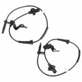 2pcs Front Left And Right Driver Passenger Side Abs Wheel Speed Sensor No 57455-t2j-h01 57455t2jh01 57450t2fa01 For Acura Tlx 