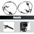 2pcs Front Left And Right Driver Passenger Side Abs Wheel Speed Sensor No 57455-t2j-h01 57455t2jh01 57450t2fa01 For Acura Tlx