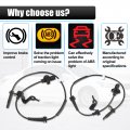 2pcs Front Left And Right Driver Passenger Side Abs Wheel Speed Sensor No 57455-t2j-h01 57455t2jh01 57450t2fa01 For Acura Tlx