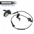 2pcs Front Left And Right Driver Passenger Side Abs Wheel Speed Sensor No 57455-t2j-h01 57455t2jh01 57450t2fa01 For Acura Tlx