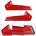 Wflnhb Red Tall Lights Pair Replacement For Polaris Rzr 1000 Xp Turbo S