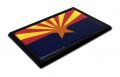 Elektroplate Premium Arizona Az State Flag All Metal Black Emblem For Cars Trucks And Auto Universal Fit At 3 82 X 2 5