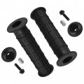 Caltric 2x Handle Bar Grip And Guard Compatible With Honda Recon 250 Trx250 2x4 1997-2001